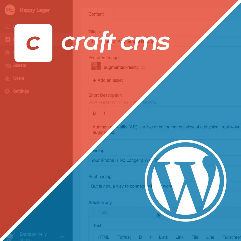 Craft CMS vs WordPress im Jahr 2024